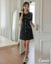 將圖片載入圖庫檢視器 Korean Cotton One Piece with Four Pockets Design