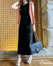 將圖片載入圖庫檢視器 Black-Korean-Cotton-One-Piece-with-Sleeveless-Design-model-shots