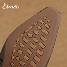 將圖片載入圖庫檢視器 Black-Leather-Ankle-Boots-with-Sock-Tube-Design-product-shots-detail