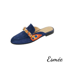 Load image into Gallery viewer, Leather Mules with Special Design