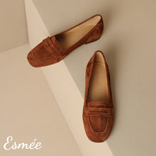 Load image into Gallery viewer, Brown-Extra-Soft-Suede-Loafers-product-shots