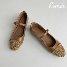 將圖片載入圖庫檢視器 Brown-Suede-Maryjanes-with-Horsehair-Toe-Cap-product-shots