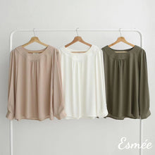 將圖片載入圖庫檢視器 Korean-Chiffon-Blouse-product-shots