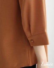 將圖片載入圖庫檢視器 Korean-Chiffon-Blouse-with-Cowl-Neckline-Design-product-shots-1
