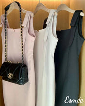 將圖片載入圖庫檢視器 Korean-Cotton-One-Piece-with-Wide-Bow-Knot-Straps-product-shots