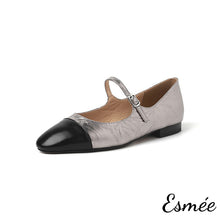 將圖片載入圖庫檢視器 Silver-Shiny-Leather-Maryjane-product-shots-white-background