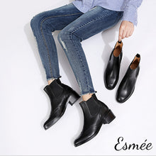 將圖片載入圖庫檢視器 Invisible Increased-height 7cm Brogue Boots