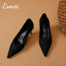 將圖片載入圖庫檢視器 Black-Farbics-High-Heels-product-shots