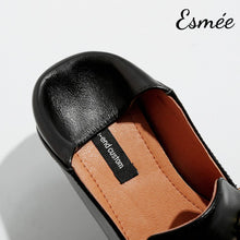 將圖片載入圖庫檢視器 Black-leather-horsebit-loafers-product-shots-detail