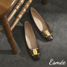 Load image into Gallery viewer, 【Size 36 Special Offer】Leather Flats with Double Bow