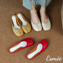 將圖片載入圖庫檢視器 Leather-Cloven-Mules-product-shots