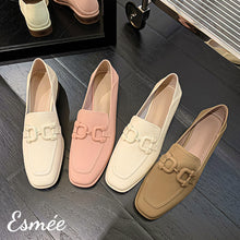將圖片載入圖庫檢視器 Leather-Loafers-with-Double-D-Buckle-product-shots