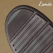 將圖片載入圖庫檢視器 Black-Leather-Loafers-with-Platform-and-5.5-cm-Heels-Design-product-shots-detail
