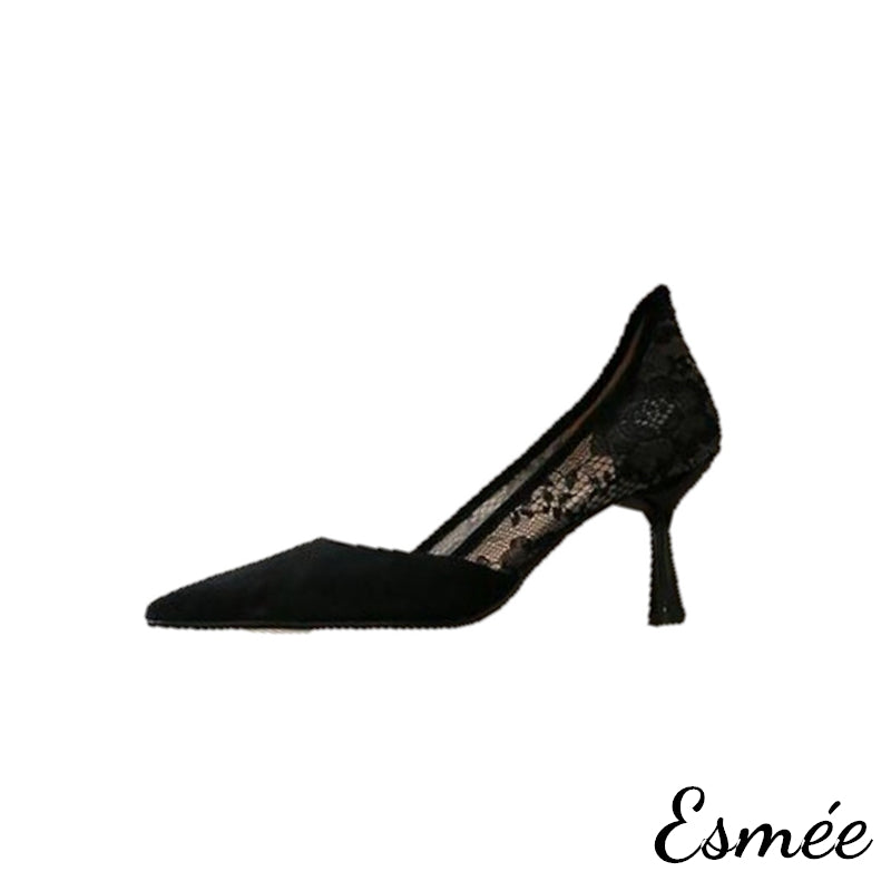 Black-Suede-High-Heels-with-Lace-Design-product-shots-white-background