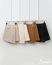 將圖片載入圖庫檢視器 Cotton-Skorts-with-Pocket-Design-product-shots
