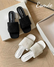 將圖片載入圖庫檢視器 Fabrics-Sandals-with-Mini-Pearl-Design-product-shots
