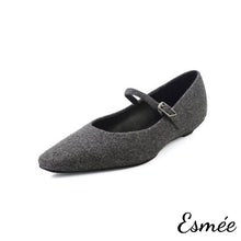 將圖片載入圖庫檢視器 Grey-Fabrics-Maryjanes-product-shots-white-background

