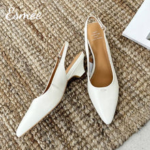 將圖片載入圖庫檢視器 Ivory-Leather-High-Heel-Slingback-product-shots
