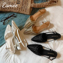 將圖片載入圖庫檢視器 Leather-Slingback-with-Rattan-Design-product-shots
