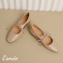 將圖片載入圖庫檢視器    Nude-Leather-Maryjanes-with-Bow-Knot-Design-product-shots
