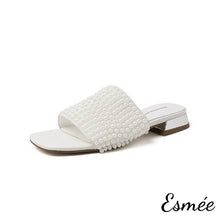將圖片載入圖庫檢視器 White-Fabrics-Sandals-with-Mini-Pearl-Design-product-shots-white-background
