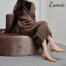 Load image into Gallery viewer, 【Size 36 Special Offer】Dress Shoes with 3.5 cm Block Heels
