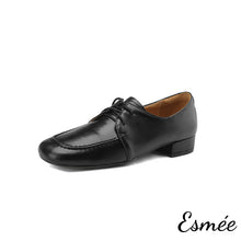 將圖片載入圖庫檢視器 Black-Lambskin-Leather-High-Heel-Loafers-product-shots-white-background
