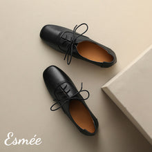 Load image into Gallery viewer, Black-Leather-Oxford-Shoes-product-shots
