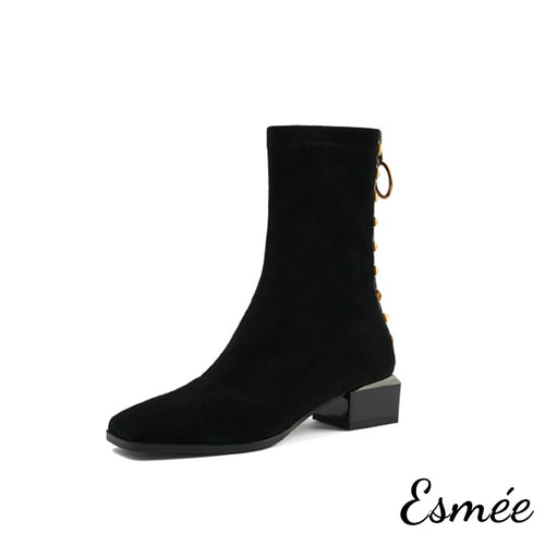 Black-Suede-Ankle-Boots-with-Rockstud-Design-product-shots-white-background