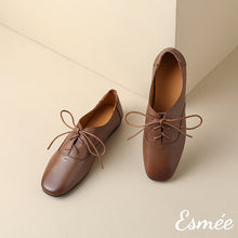 Load image into Gallery viewer, Brown-Leather-Oxford-Shoes-product-shots
