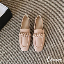 將圖片載入圖庫檢視器 Pink-Lambskin-Leather-Loafers-with-Ribbon-Design-product-shots
